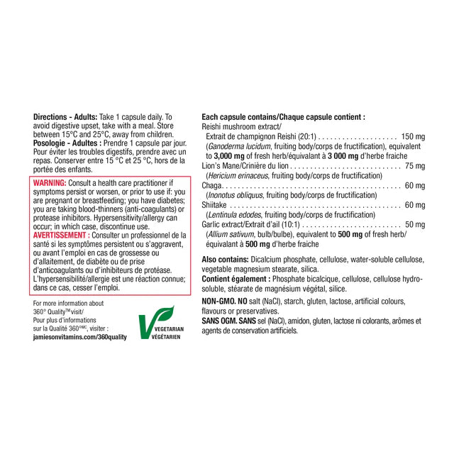 Jamieson Mushroom Complex 60 capsules