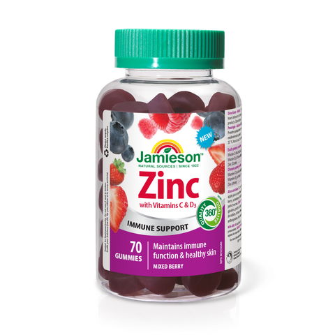 Jamieson Zinc Gummies 70's