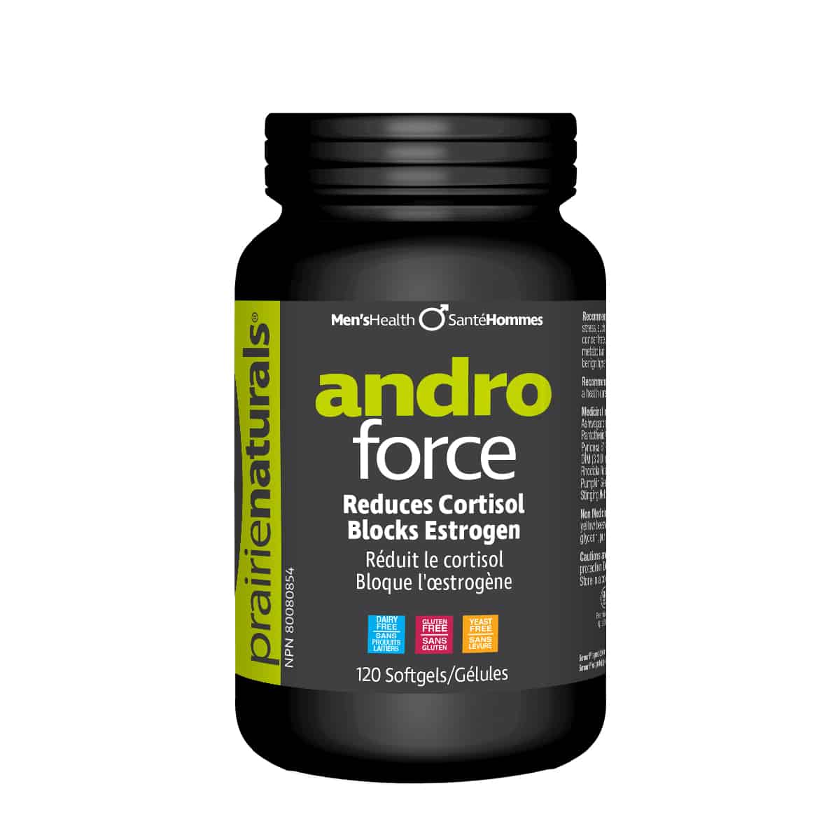 【清仓特价】Prairie Naturals Andro Force 120粒软胶囊 有效期2027年四月