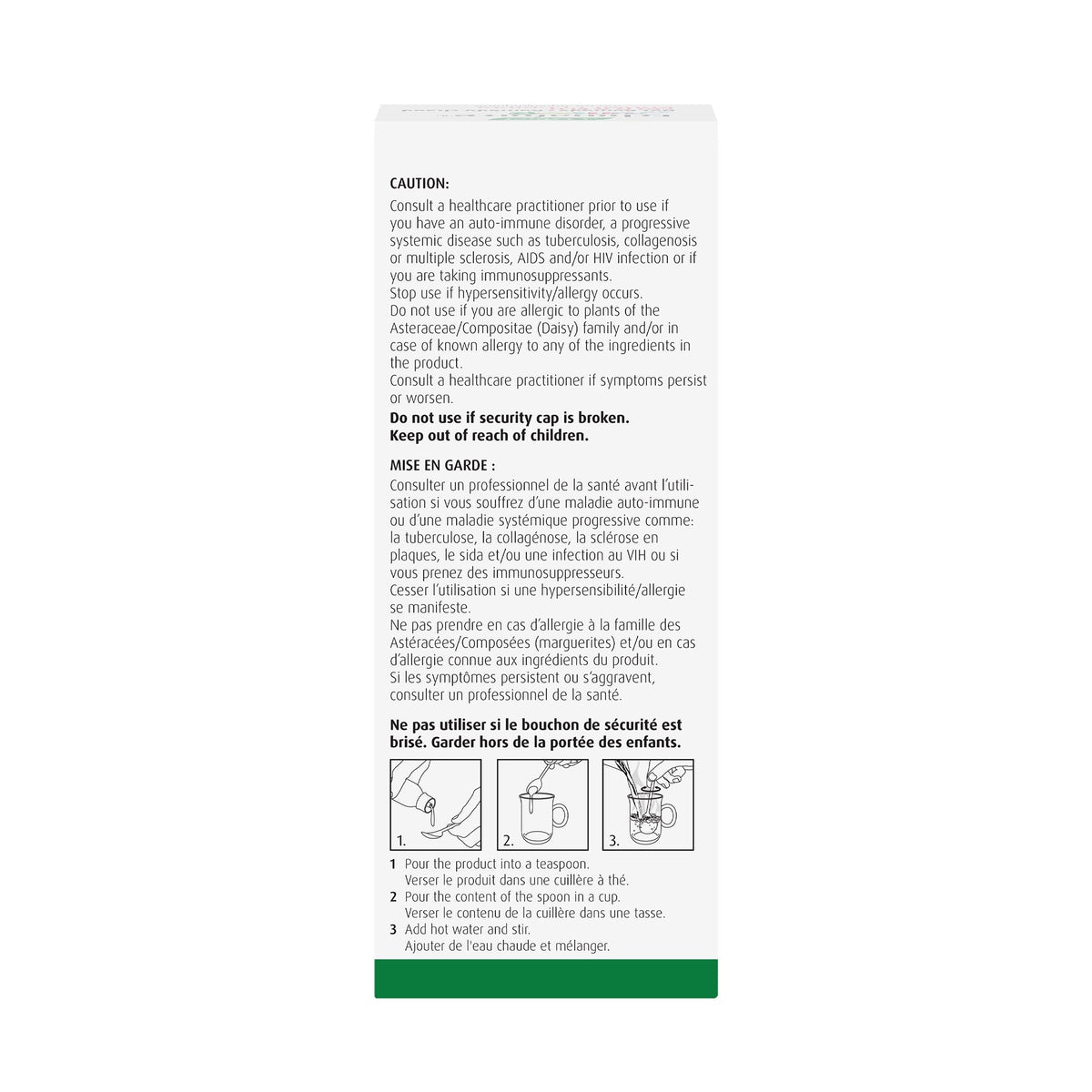 A.Vogel Echinaforce Junior Hot Drink - Cold and Flu Remedy 100mL Children 2+
