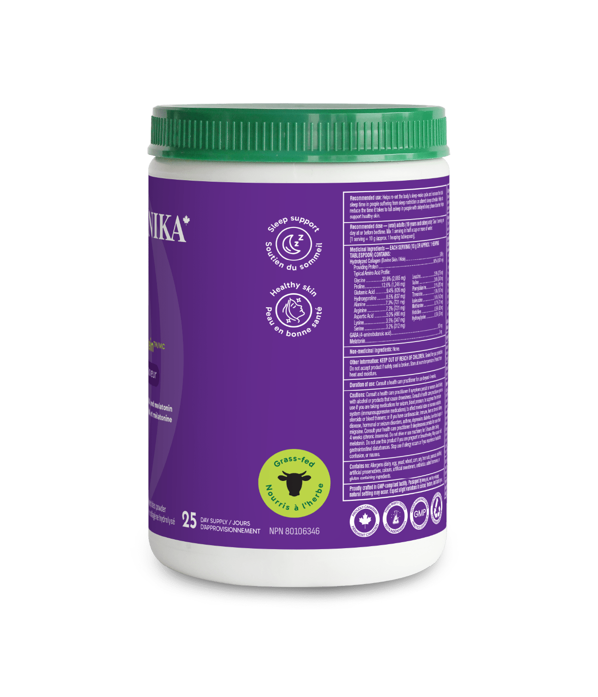 6x Organika Enhanced Collagen Sleep 250g Bundle