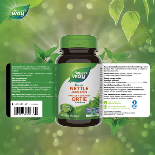 Nature's Way Nettle Aerial Parts 100 capsules