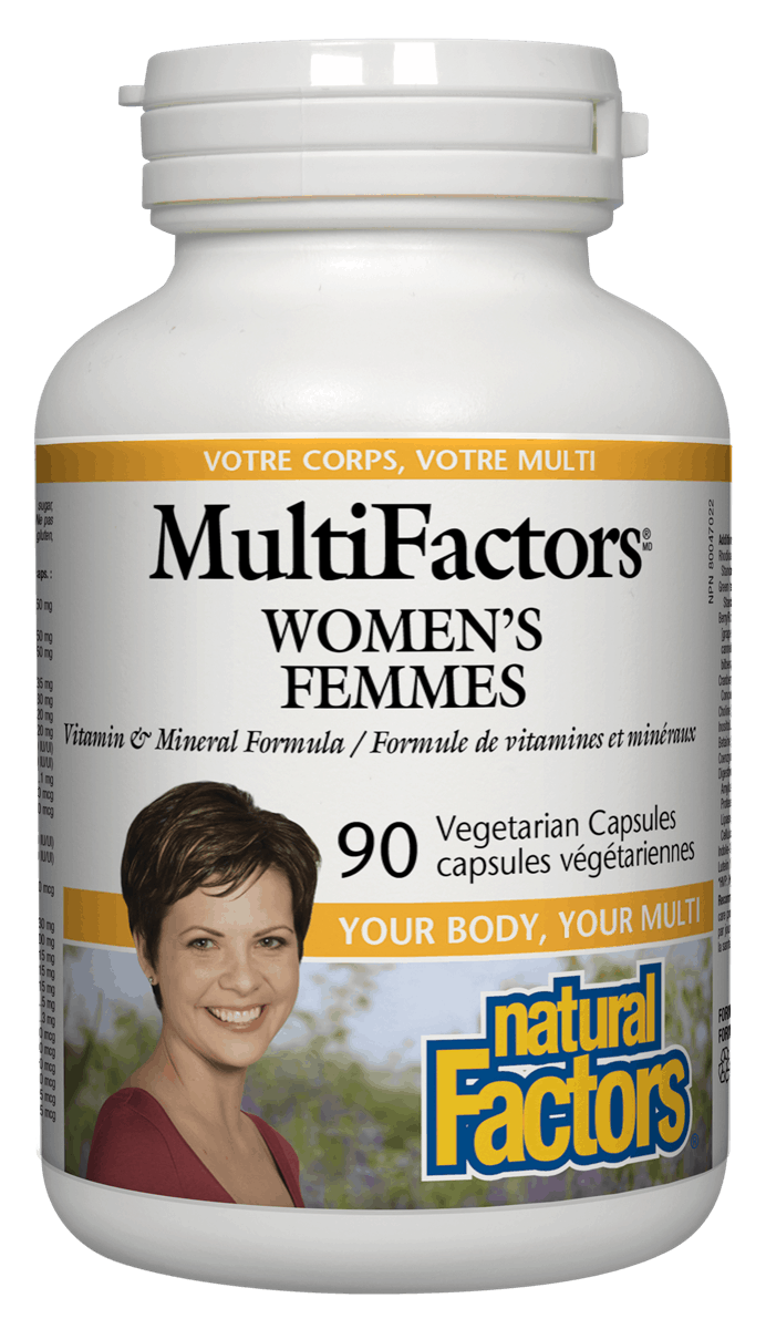Natural Factors MultiFactors Women's 90 VegiCap