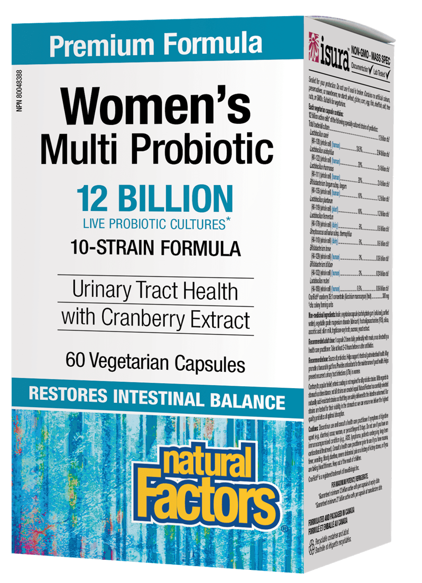 Natural Factors Women's Multi Probiotic Formula 60 caps