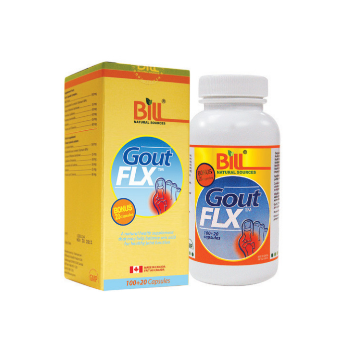 Bill Natural Sources Gout FLX, 120 capsules