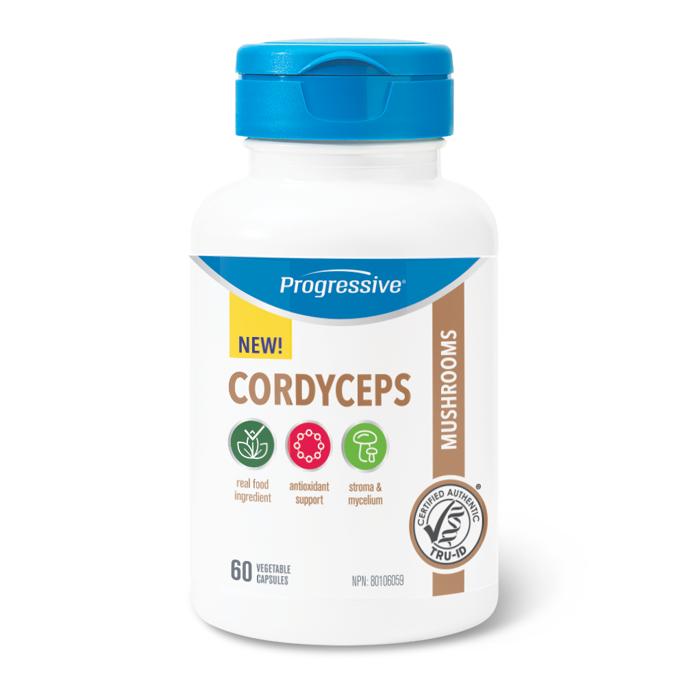Progressive Cordyceps, 60 caps