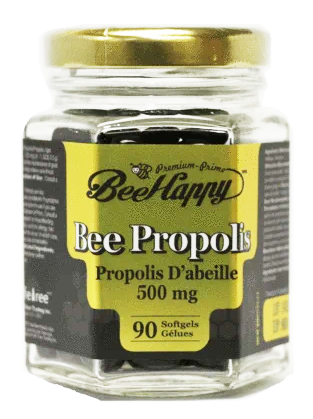 Bee Happy Bee Propolis 500mg 90 softgels Canada Online