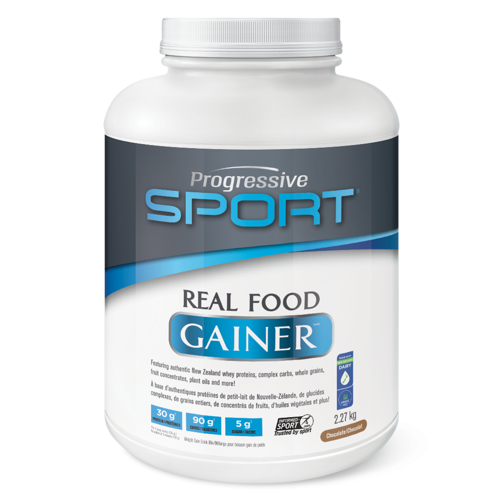 Progressive Real Food Gainer Chocolate, 2.27kg