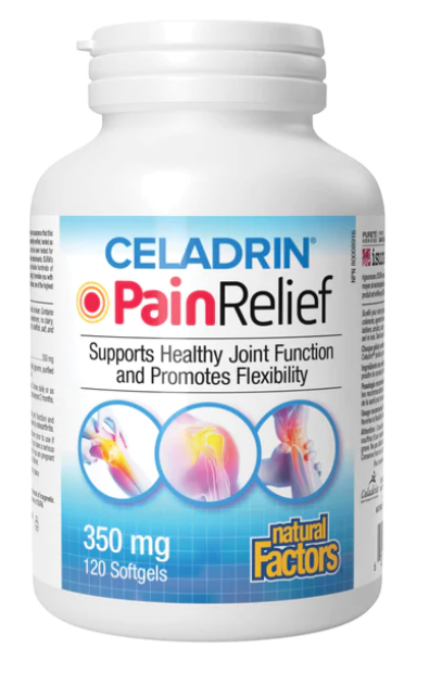 Natural Factors Celadrin 缓解疼痛关节灵 350 毫克,120 粒软胶囊