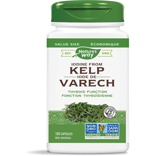 Nature's Way Kelp, 180 capsules Old packaging