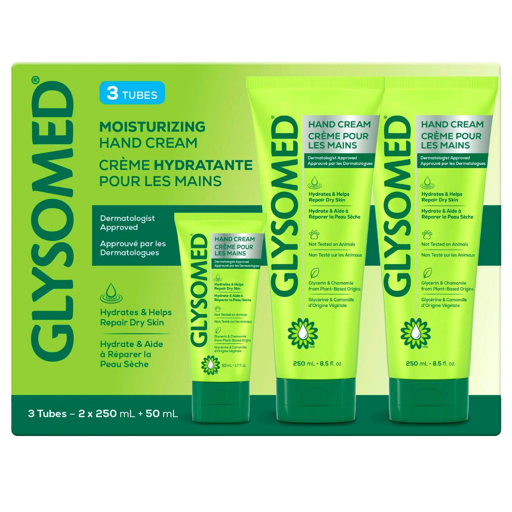 GLYSOMED洋甘菊護手霜, 250毫升X2 + 50 毫升