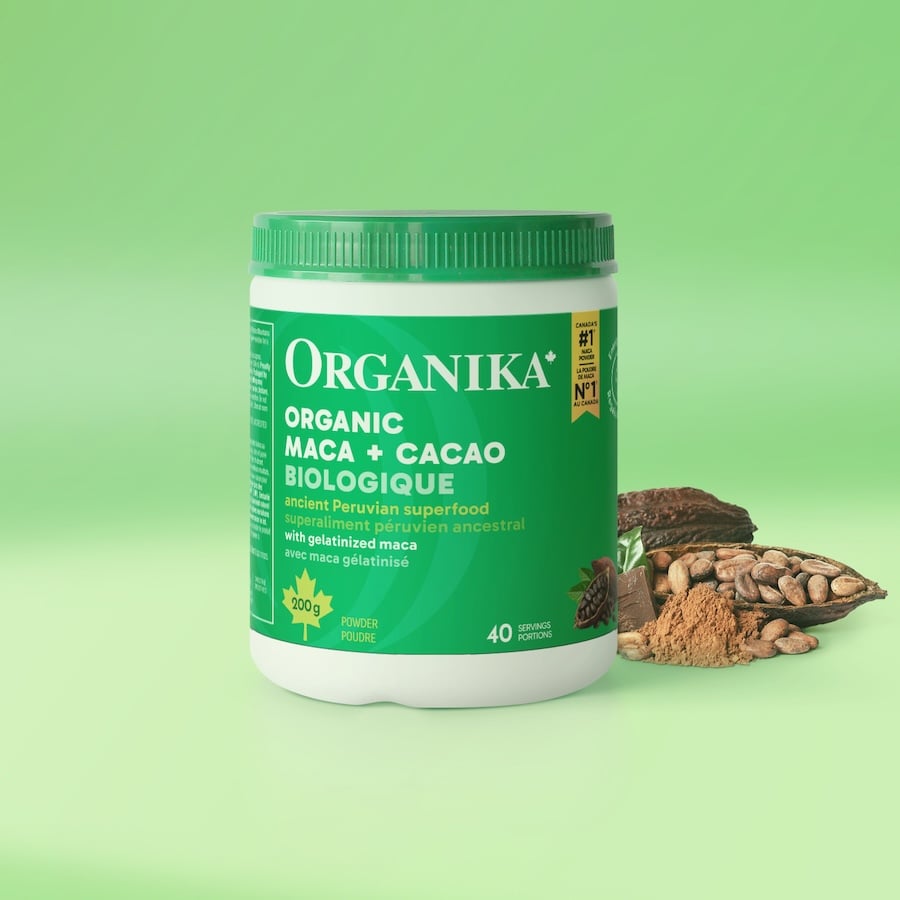 6x Organika Maca + Cacao Powder 200g Bundle