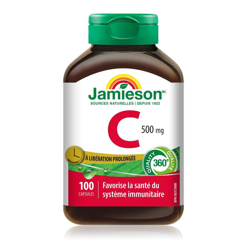 Jamieson Vitamin C 500 mg Time Release 100 capsules