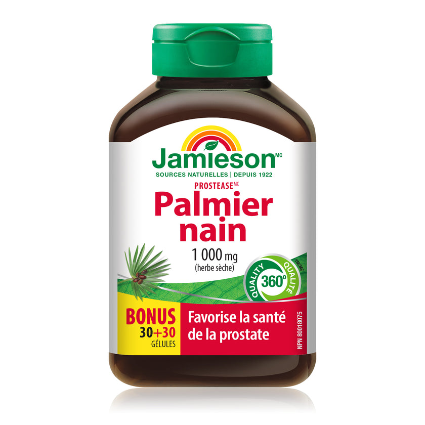 Jamieson Saw Palmetto 30+30 BONUS softgels