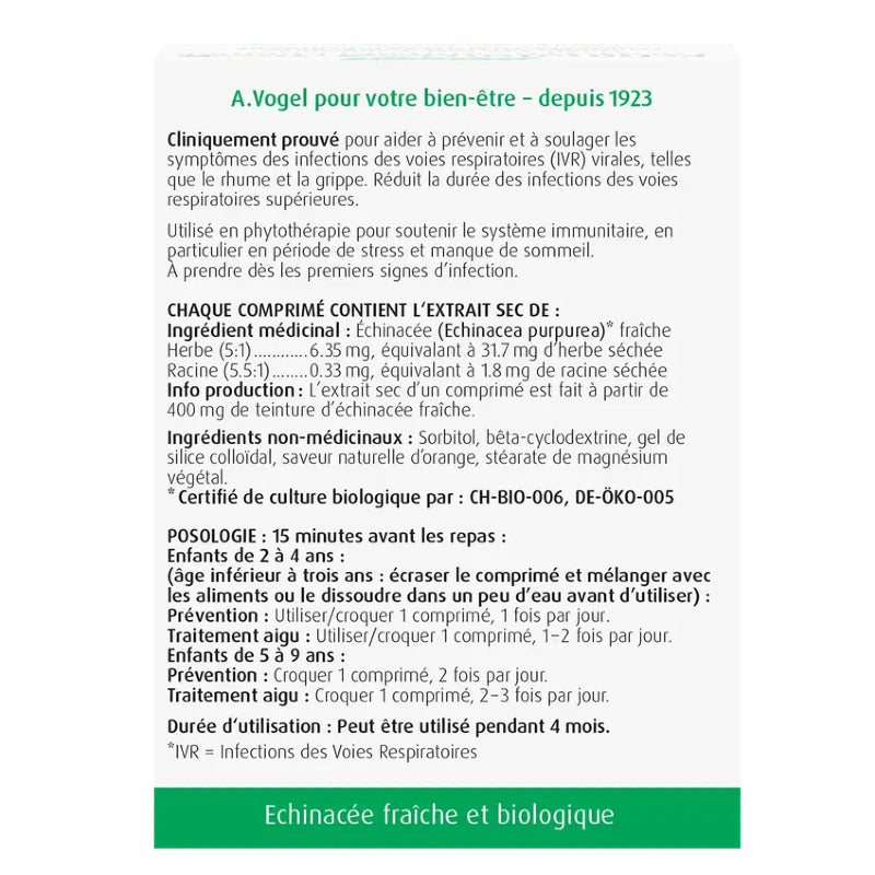 A. Vogel Echinaforce Junior, 180 Tablets Children 2+