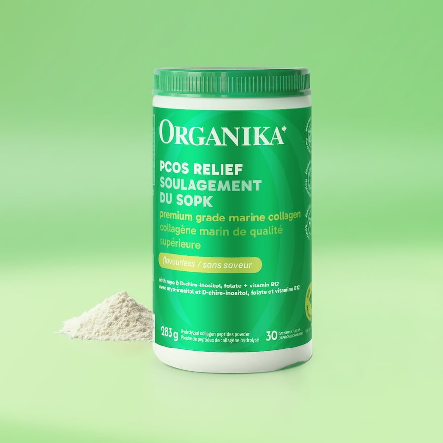 6x Organika 多囊卵巢综合征 (PCOS) 缓解深海胶原蛋白 283 克套装