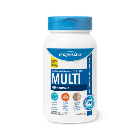 Progressive Multi Adult Men, 60 caps