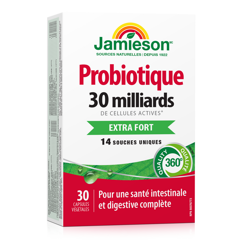 Jamieson Probiotics 30 Billion 30 veg capsules