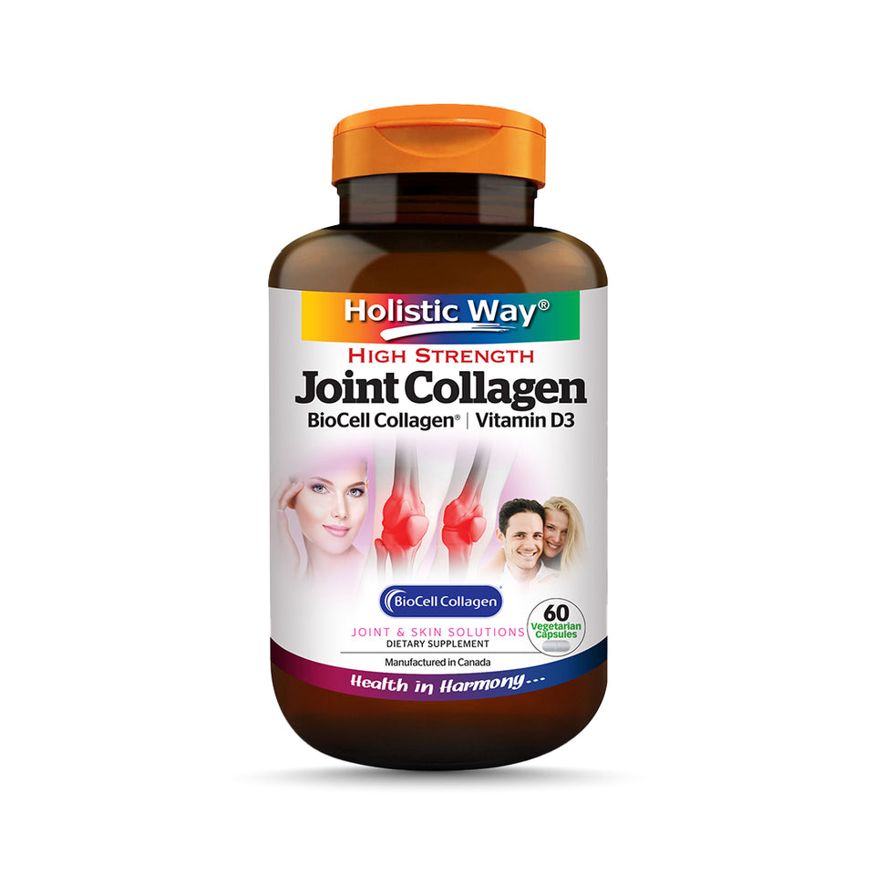 Holistic Way 強效關節膠原蛋白（BioCell 膠原蛋白+VD），60 粒膠囊）