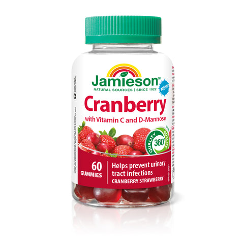 Jamieson Cranberry Gummies 60s