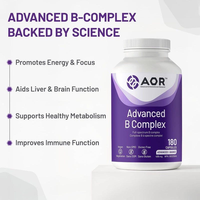 AOR Advanced B Complex 90 Capsules