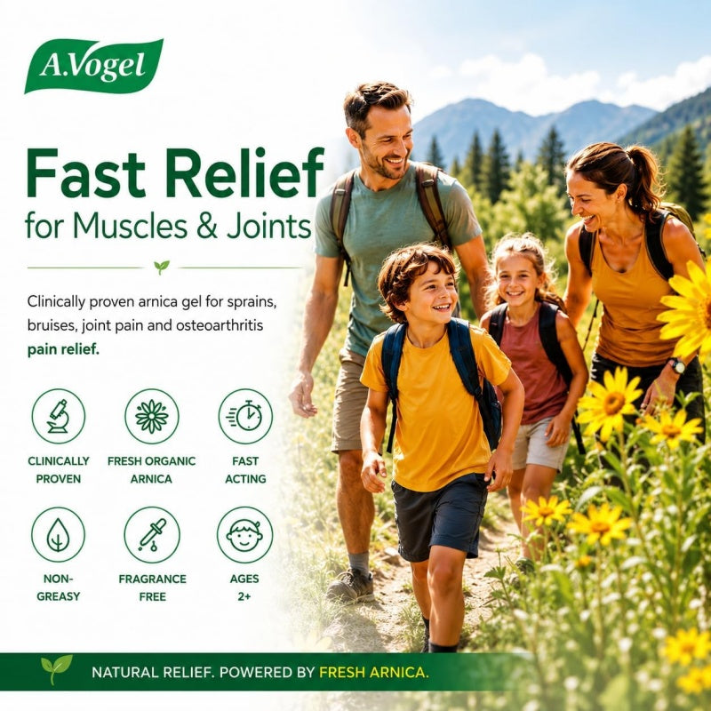 A.Vogel Absolüt Arnica Gel - Muscle & Joint Pain 50 mL For Adults & Children 2+