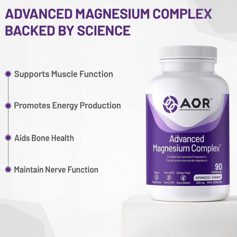 AOR Advanced Magnesium Complex 90 veg capsules