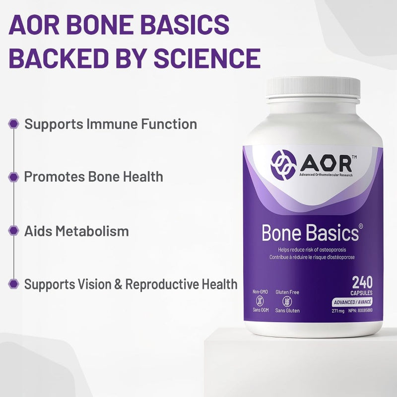 AOR Bone Basics 240 Capsules