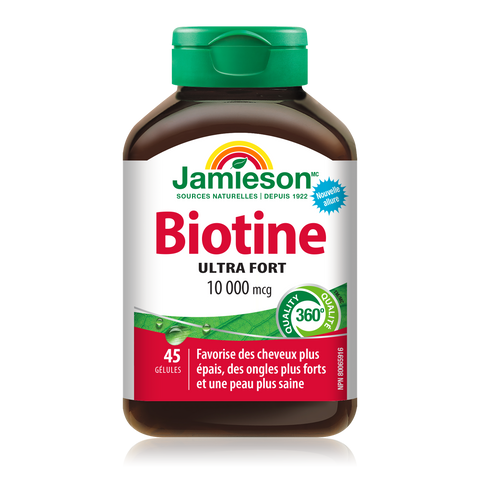 Jamieson 生物素 10,000 微克 | 45 粒软胶囊