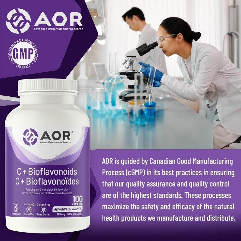 AOR 維他命 C + 生物類黃酮 100 粒膠囊 提高免疫力