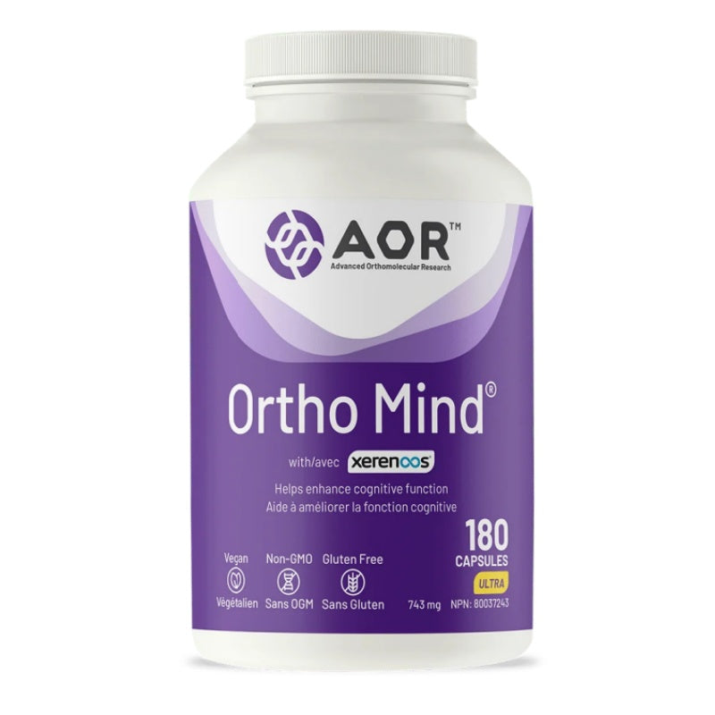 AOR Ortho Mind Cognitive Support 180 vegi capsules
