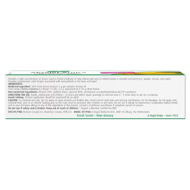 A.Vogel Absolüt Arnica Gel - Muscle & Joint Pain 50 mL For Adults & Children 2+