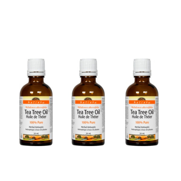 [促销优惠组] 3 x 活力斯特，100%纯茶树油, 50 毫升