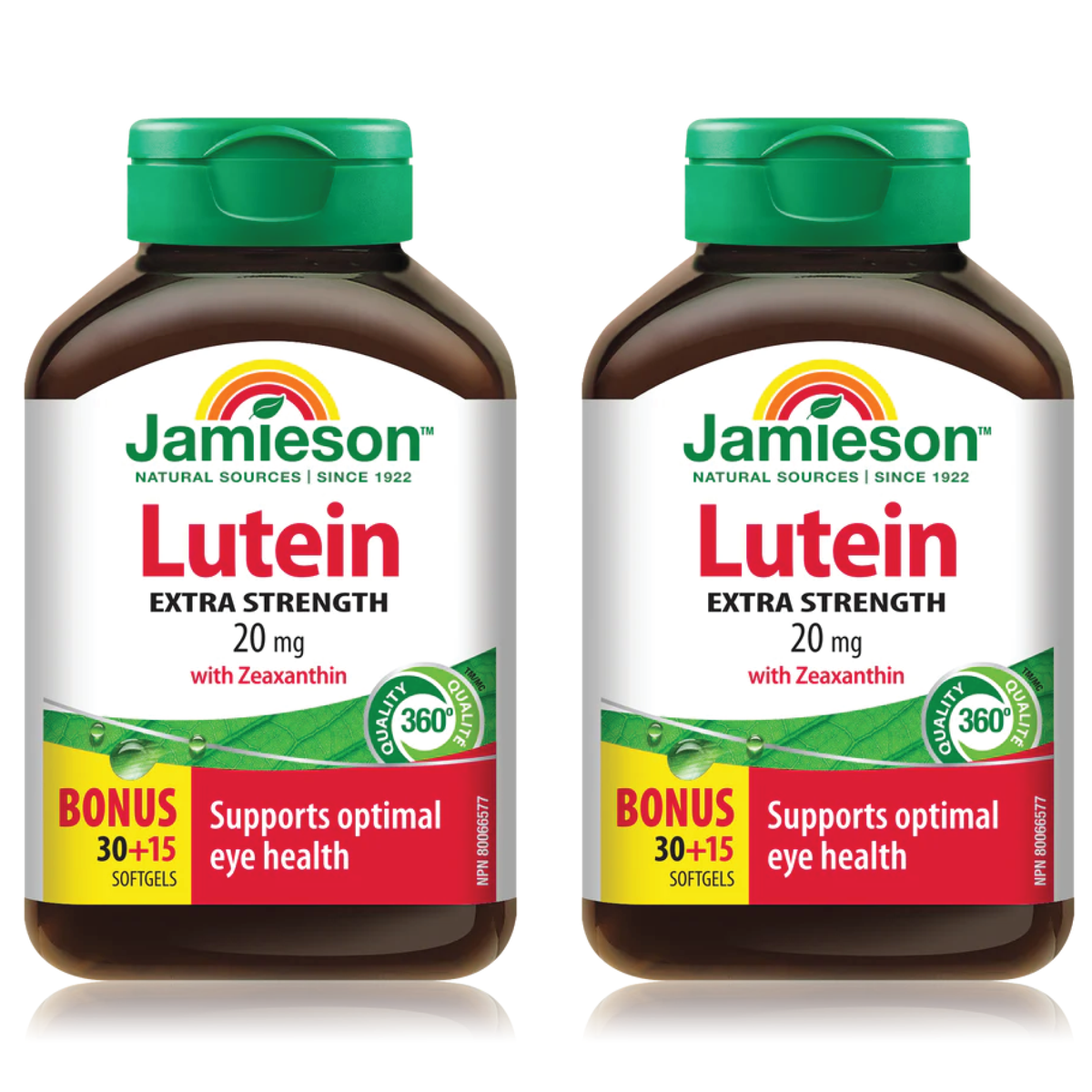 2 x Jamieson Lutein with Zeaxanthin-X Strength, 45 tabs Bundle