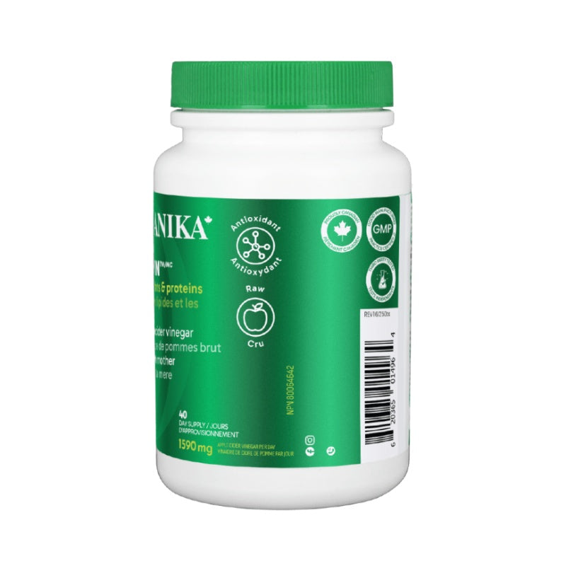 [優惠組合] 6瓶x Organika 瘦身塑形蘋果醋膠囊，120 粒