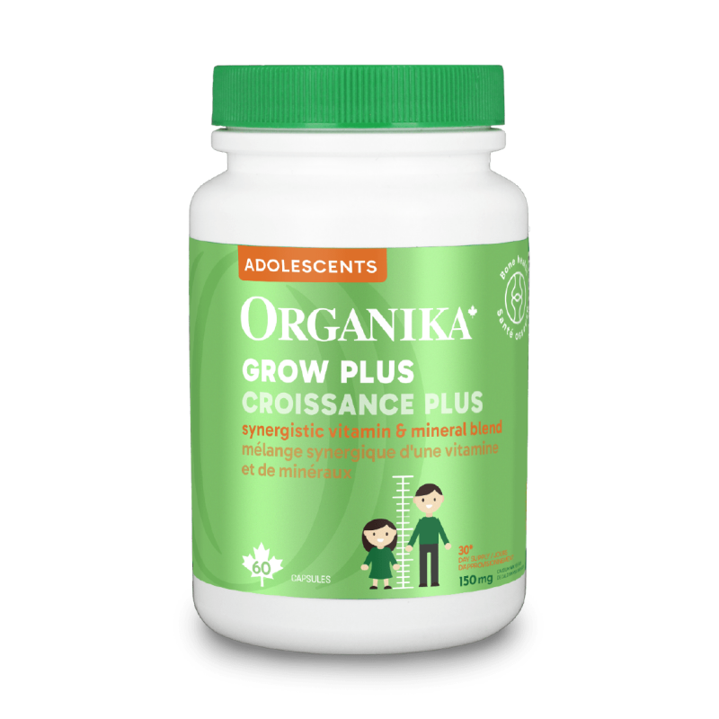 Organika Kids Grow Plus 60 vegetarian capsules