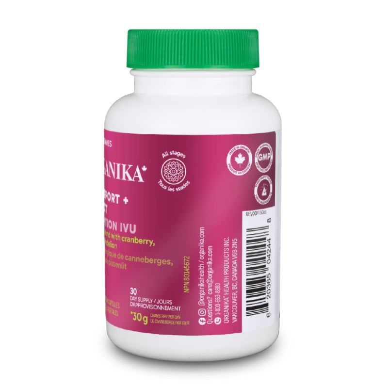 【優惠組合】6x Organika 泌尿道保健與防護配方 60 粒素食膠囊