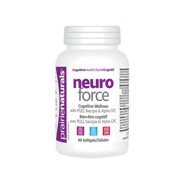 Prairie Naturals Neuro-Force Cognitive Wellness 60 softgels