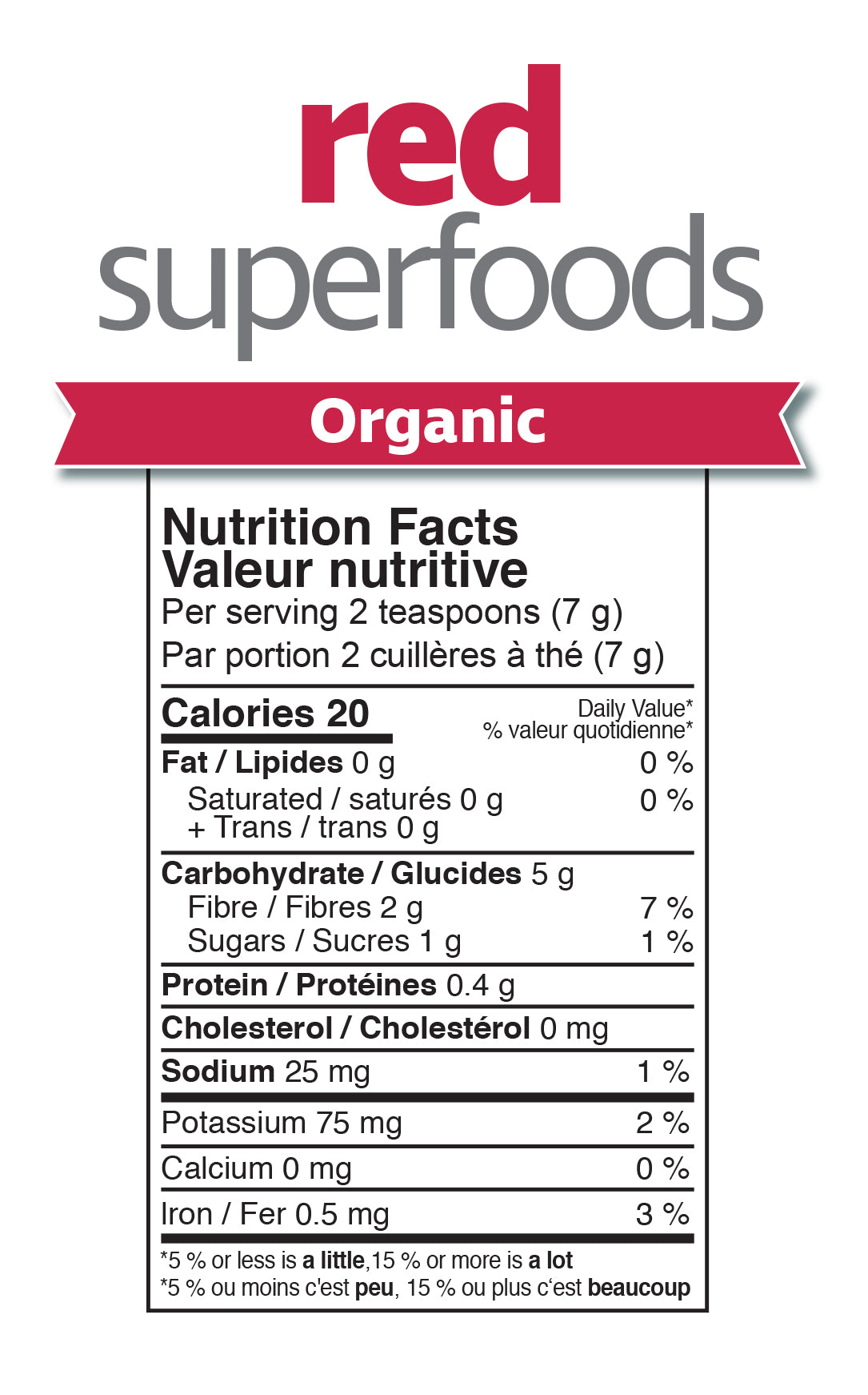 Prairie Naturals 天然有机红色超级食品，210克