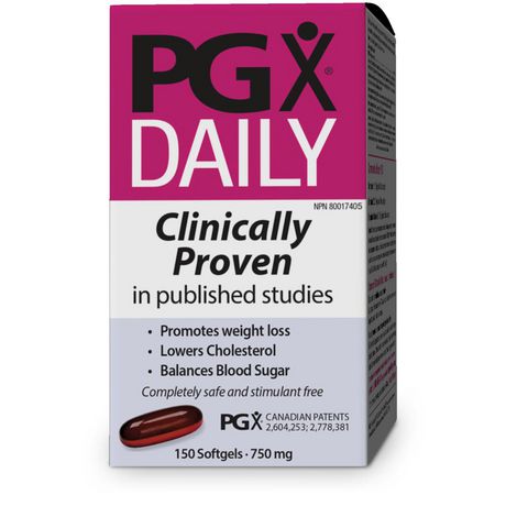 Webber Naturals PGX® Daily 天然草本纤维瘦身降糖软胶囊, 150 颗