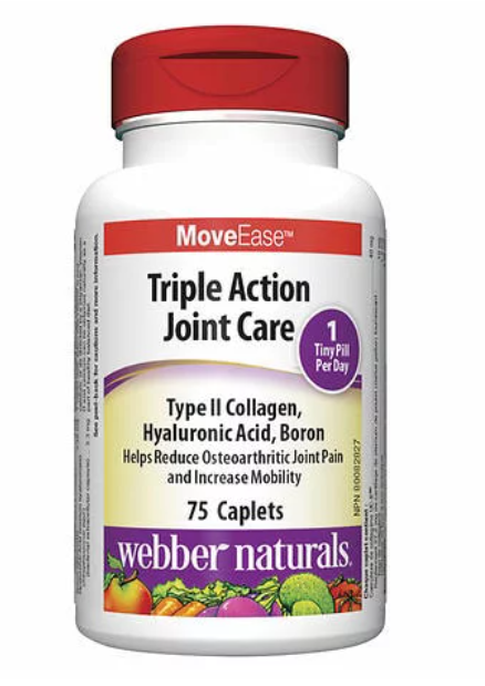 webber naturals 三重强效关节护理 - 75粒