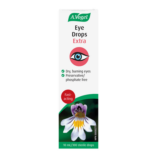 A.Vogel Eye Drops Extra - Fast Acting Long-lasting relief of dry, irritated, tired eyes 10mL