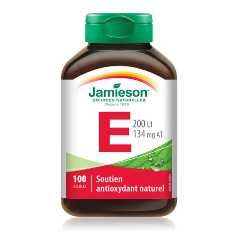 2 x Jamieson Vitamin E 200IU, 100 softgels Bundle