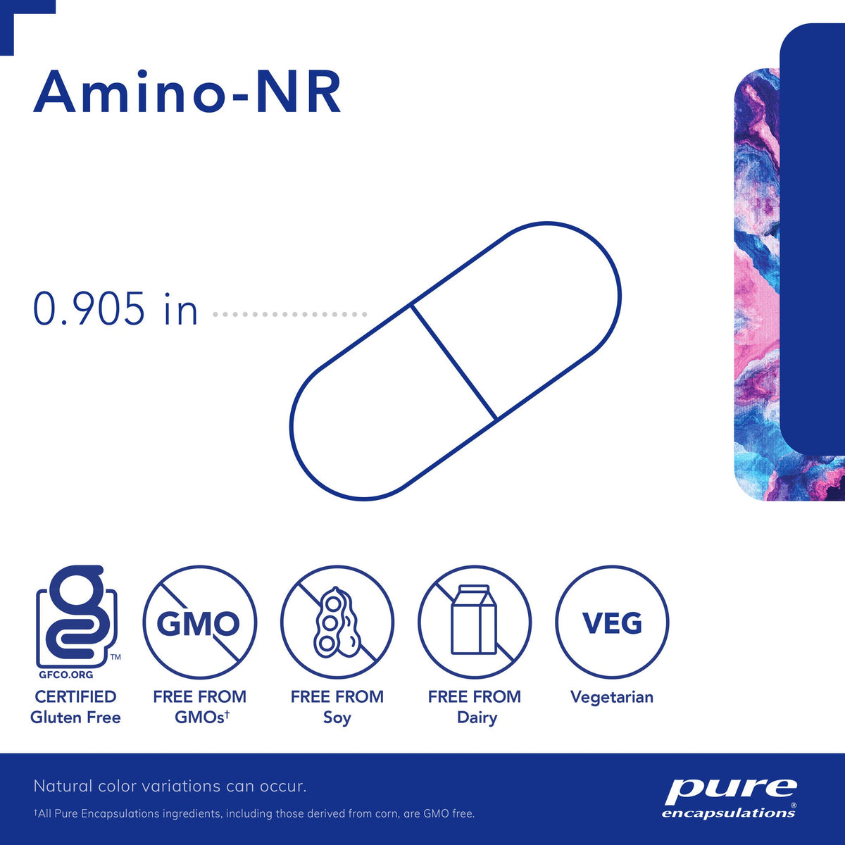 Pure Encapsulations, Amino-NR, 180 Capsule