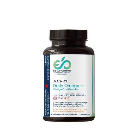 EVIDENCE BASED Daily Monoglyceride Omega-3 - MAG-O3 Healthy Aging  60 softgels