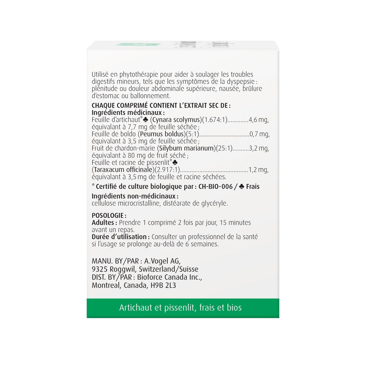 A.Vogel Digestive Aid Complex 60 tabs