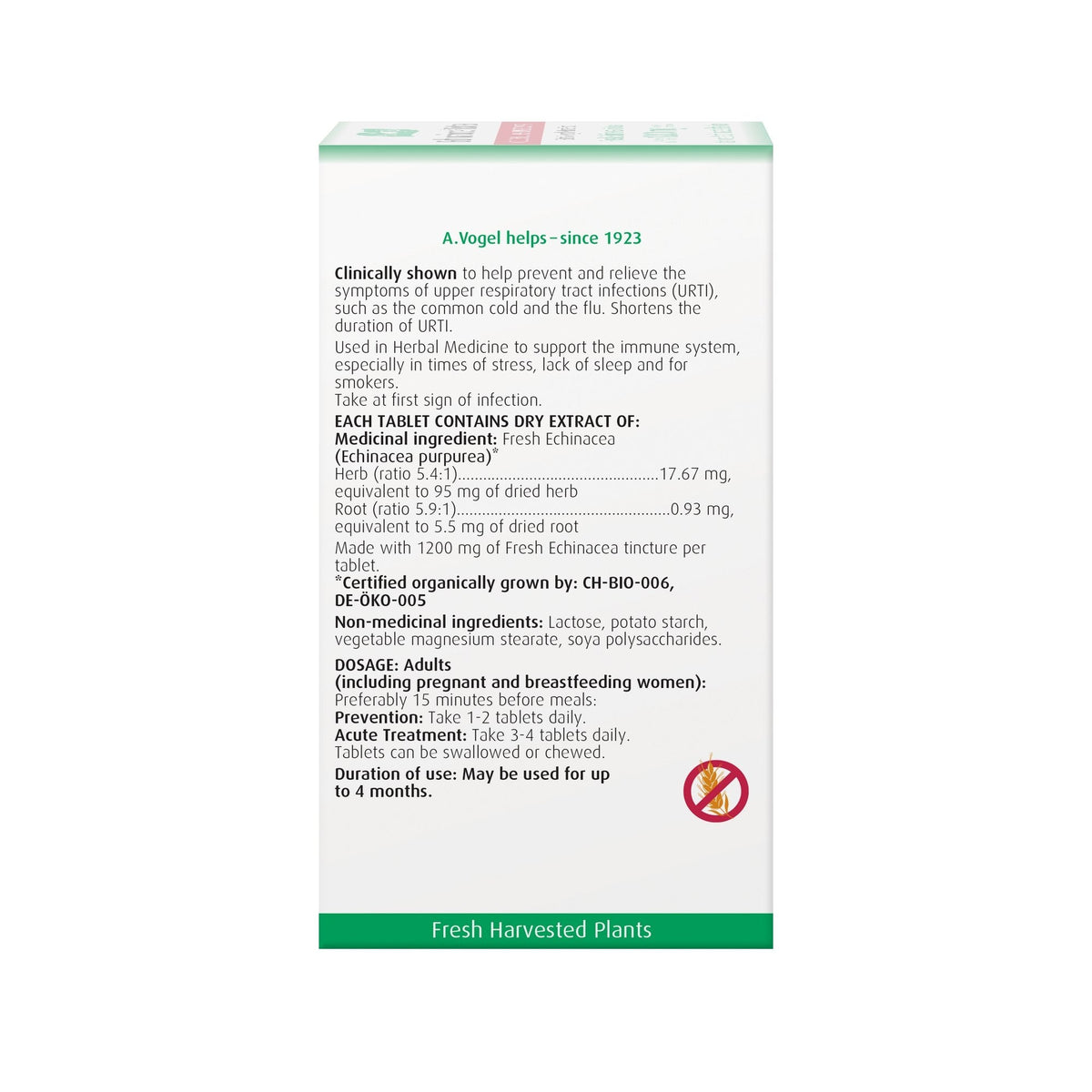 A. Vogel Echinaforce Extra Strength 120 tablets