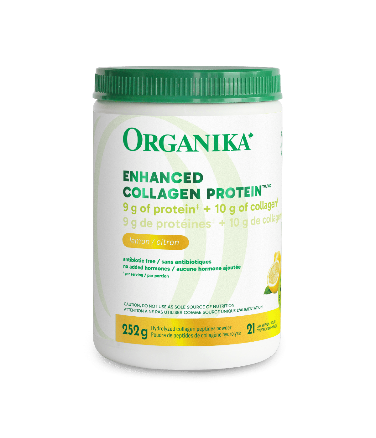 [优惠组合] 6瓶x Organika 柠檬味胶原蛋白粉 250g 