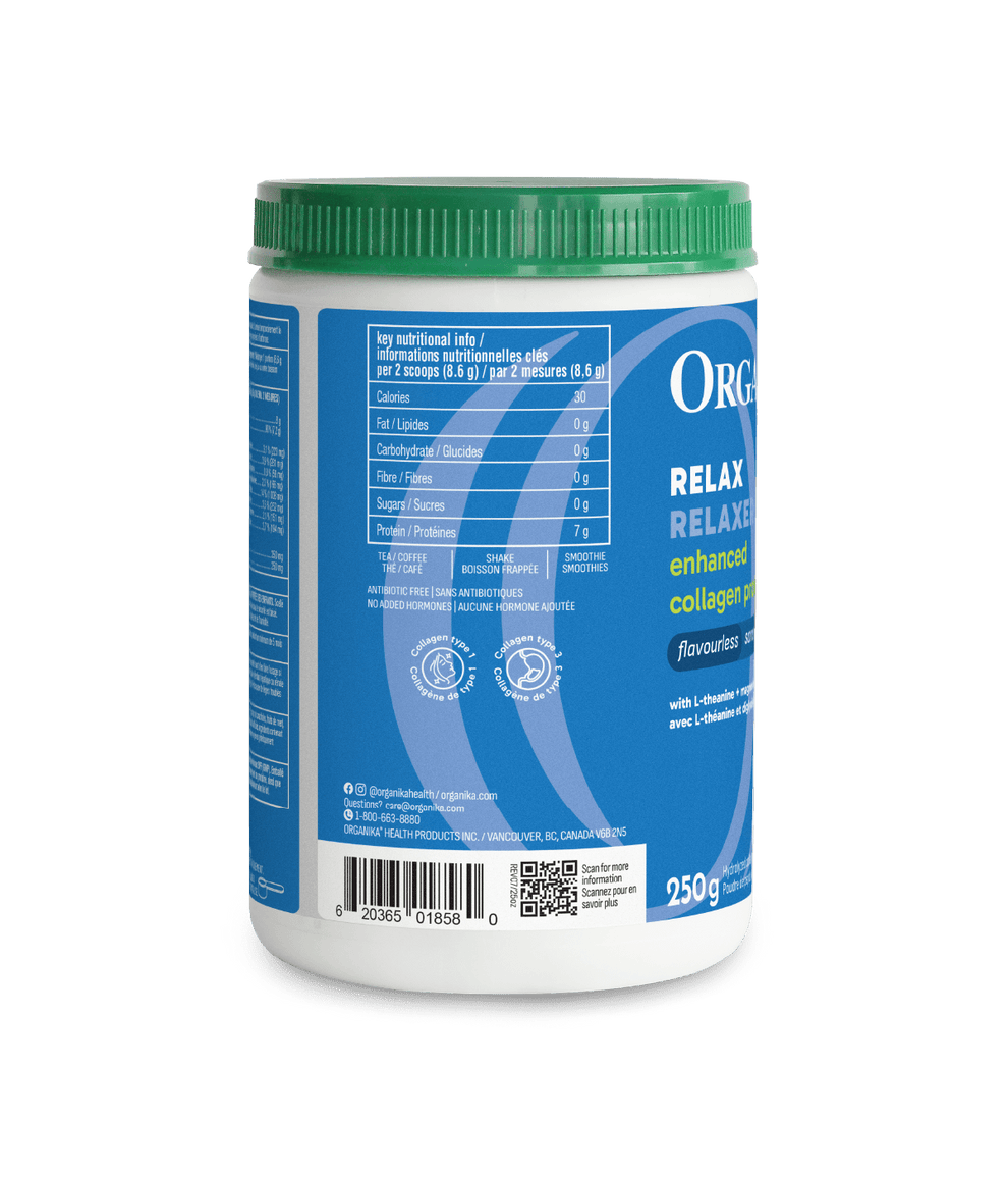 6x Organika Enhanced Collagen Relax 250g Bundle
