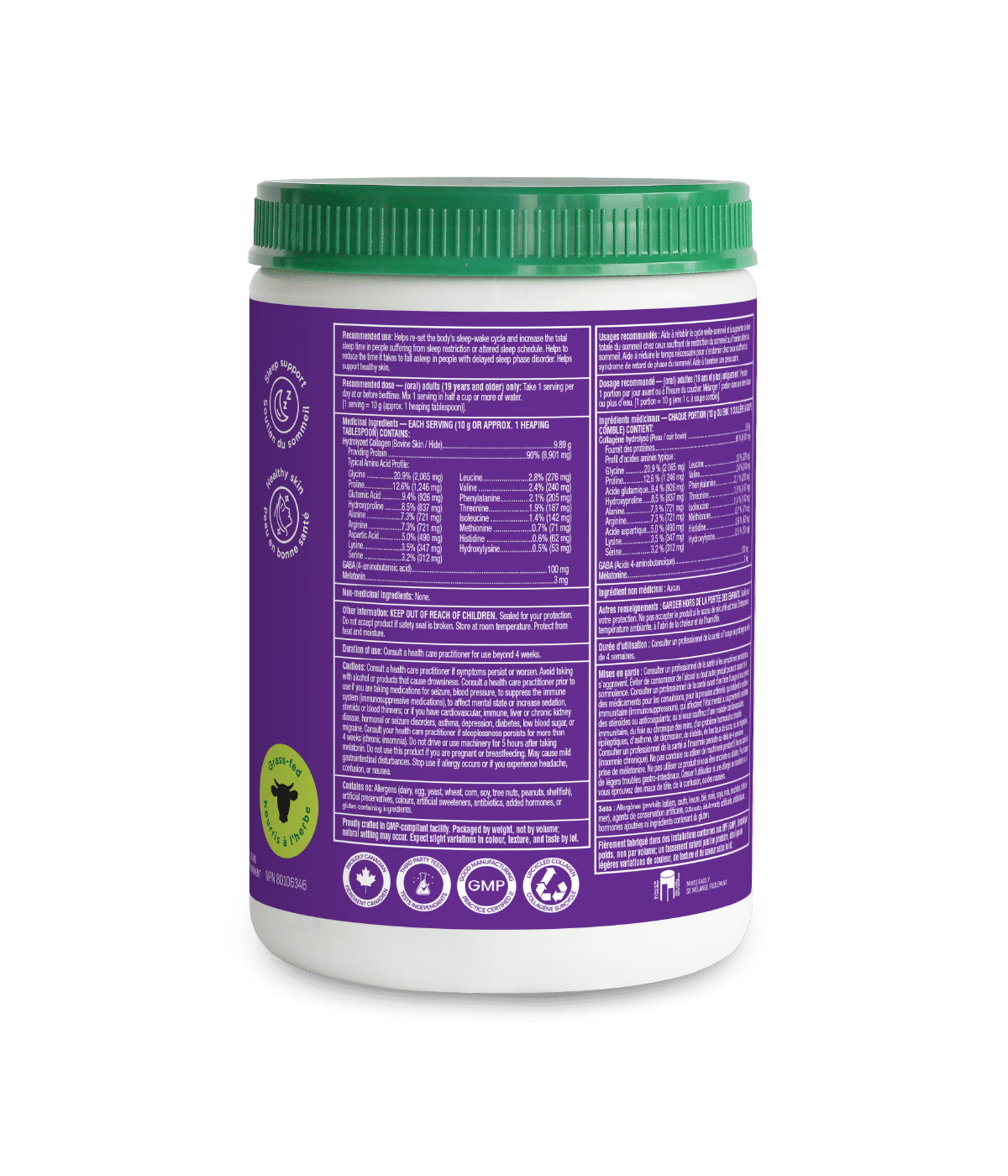 6x Organika Enhanced Collagen Sleep 250g Bundle
